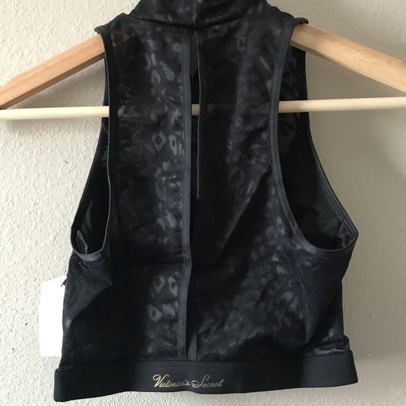 Victoria’s Secret Mock Neck Crop Top size XS New With Tags - Picture 10 of 12